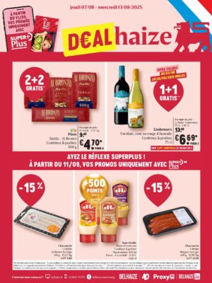 Image du folder Delhaize Luxembourg – Dealhaize de la semaine – S33
