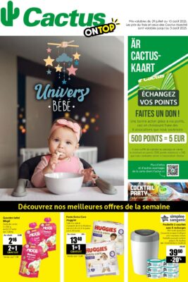 Image du folder Cactus – CACTUS ONTOP DU 28/07/2025
