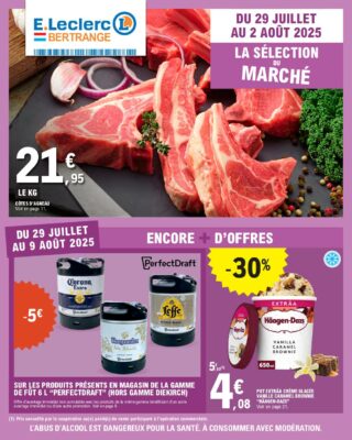 Image du folder E.Leclerc Bertrange – DM 16