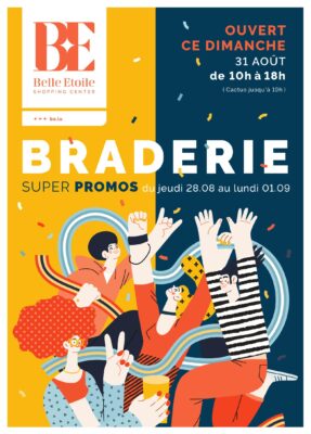 Image du folder Belle Etoile Shopping Center – Braderie