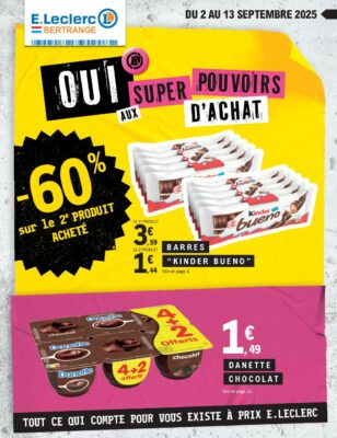 Image du folder E.Leclerc Bertrange – EVT 7