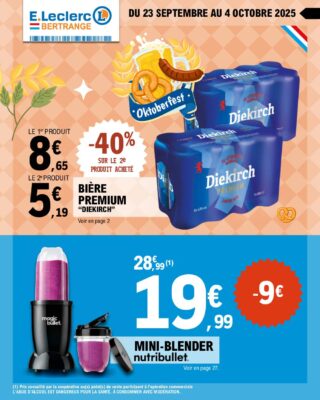 Image du folder E.Leclerc Bertrange – DM 19