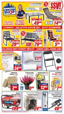 Image du folder Centershop – SSV