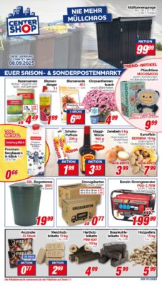 Image du folder Centershop – Euer Saison – Sonderpostenmarkt mit riesenauswahl
