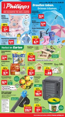 Image du folder Thomas Philipps – Der Discounter für heim & Garten – Draussen toben,. Drinnen traümen